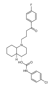 (4-Chloro-phenyl)-carbamic acid (S)-1-[4-(4-fluoro-phenyl)-4-oxo-butyl]-decahydro-quinolin-4-yl ester CAS:99296-60-3 manufacturer & supplier