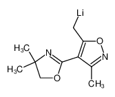 ((4-(4,4-dimethyl-4,5-dihydrooxazol-2-yl)-3-methylisoxazol-5-yl)methyl)lithium CAS:99298-96-1 manufacturer & supplier