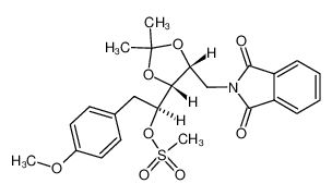 1,5-dideoxy-3,4-O-isopropylidene-1-(p-methoxyphenyl)-2-O-methylsulphonyl-5-phthalimido-D-ribitol CAS:99300-02-4 manufacturer & supplier