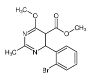 methyl 4-(2-bromophenyl)-6-methoxy-2-methyl-4,5-dihydropyrimidine-5-carboxylate CAS:99302-88-2 manufacturer & supplier