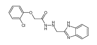 N'-((1H-benzo[d]imidazol-2-yl)methyl)-2-(2-chlorophenoxy)acetohydrazide CAS:99303-49-8 manufacturer & supplier