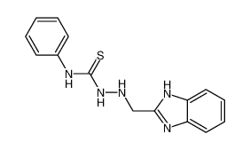 Hydrazinecarbothioamide, 2-(1H-benzimidazol-2-ylmethyl)-N-phenyl- CAS:99303-52-3 manufacturer & supplier