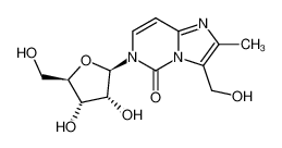 2-methyl-3-(hydroxymethyl)-6-β-D-ribofuranosylimidazo(1,2-c)pyrimidin-5-(6H)-one CAS:99310-32-4 manufacturer & supplier