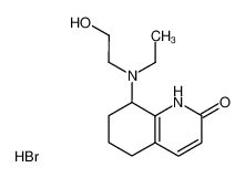 8-(2-hydroxydiethylamino)-5,6,7,8-tetrahydro-2(1H)-quinolone hydrobromide CAS:99314-55-3 manufacturer & supplier