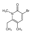 1-methyl-3-bromo-6-ethyl-5-methyl-2(1H)-pyridone CAS:99314-75-7 manufacturer & supplier