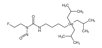 Urea, N-(2-fluoroethyl)-N-nitroso-N'-[4-[tris(2-methylpropyl)germyl]butyl]- CAS:99317-76-7 manufacturer & supplier