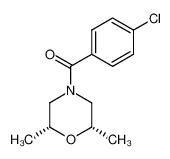 4-(p-chlorobenzoyl)-cis-2,6-dimethylmorpholine CAS:99325-92-5 manufacturer & supplier