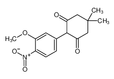 1,3-Cyclohexanedione, 2-(3-methoxy-4-nitrophenyl)-5,5-dimethyl- CAS:99328-88-8 manufacturer & supplier