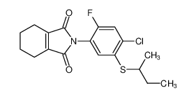 2-(5-(sec-butylthio)-4-chloro-2-fluorophenyl)-4,5,6,7-tetrahydro-1H-isoindole-1,3(2H)-dione CAS:99329-94-9 manufacturer & supplier