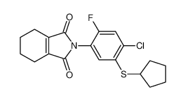 2-(4-chloro-5-(cyclopentylthio)-2-fluorophenyl)-4,5,6,7-tetrahydro-1H-isoindole-1,3(2H)-dione CAS:99329-97-2 manufacturer & supplier