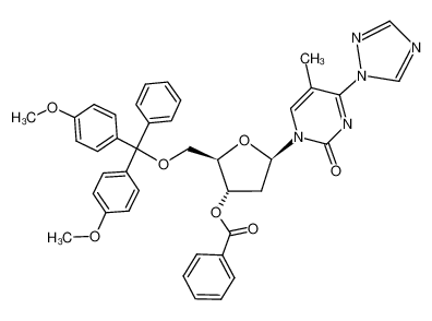 5-methyl-4-thiazolyl-pyrimidin-2-one-5'-O-dimethoxytrityl-3'-O-benzoyl-β-D-2'-deoxyribofuranoside CAS:99335-91-8 manufacturer & supplier