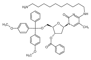 5'-O-dimethoxytrityl-3'-O-benzoyl-5-methyl-4-N-(10-aminodecyl) cytidine CAS:99335-93-0 manufacturer & supplier