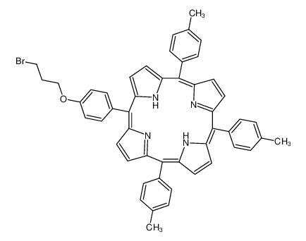 (5Z,10Z,14Z,19Z)-5-[4-(3-Bromo-propoxy)-phenyl]-10,15,20-tri-p-tolyl-porphyrin CAS:99336-41-1 manufacturer & supplier