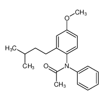 Acetamide, N-[4-methoxy-2-(3-methylbutyl)phenyl]-N-phenyl- CAS:99336-75-1 manufacturer & supplier