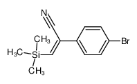 2-(4-bromophenyl)-3-(trimethylsilyl)-(Z)-prop-2-enenitrile CAS:99337-18-5 manufacturer & supplier