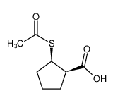 cis-2-(acetylthio)cyclopentanecarboxylic acid CAS:99343-45-0 manufacturer & supplier