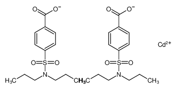 cadmium(II) 4-(N,N-dipropylsulfamoyl)benzoate CAS:99346-16-4 manufacturer & supplier