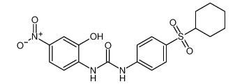 Urea, N-[4-(cyclohexylsulfonyl)phenyl]-N'-(2-hydroxy-4-nitrophenyl)- CAS:99346-57-3 manufacturer & supplier