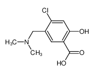 4-chloro-5-dimethylaminomethyl-2-hydroxy-benzoic acid CAS:99359-98-5 manufacturer & supplier