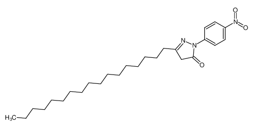 5-Heptadecyl-2-(4-nitro-phenyl)-2,4-dihydro-pyrazol-3-one CAS:99367-65-4 manufacturer & supplier