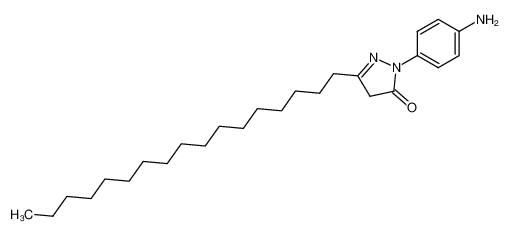 2-(4-Amino-phenyl)-5-heptadecyl-2,4-dihydro-pyrazol-3-one CAS:99367-66-5 manufacturer & supplier