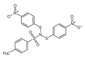 Benzenesulfonamide, 4-methyl-N,N-bis[(4-nitrophenyl)thio]- CAS:99376-69-9 manufacturer & supplier