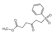 methyl 4-oxo-6-(phenylsulfonyl)hexanoate CAS:99377-06-7 manufacturer & supplier