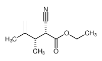 4-Pentenoic acid, 2-cyano-3,4-dimethyl-, ethyl ester, (R*,S*)- CAS:99379-39-2 manufacturer & supplier