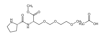 methyl N-(L-prolyl)-O-((2-methoxyethoxy)methyl)-L-serinate acetate CAS:99381-10-9 manufacturer & supplier