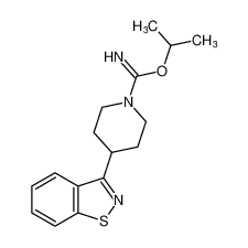 isopropyl 4-(benzo[d]isothiazol-3-yl)piperidine-1-carbimidate CAS:99384-07-3 manufacturer & supplier