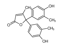 2(5H)-Furanone, 5,5-bis(4-hydroxy-3-methylphenyl)-4-methyl- CAS:99387-46-9 manufacturer & supplier