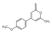 4-(4-Methoxyphenyl)-6-methyl-2H-pyran-2-thione CAS:99391-04-5 manufacturer & supplier