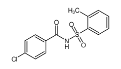 Benzamide, 4-chloro-N-[(2-methylphenyl)sulfonyl]- CAS:99393-30-3 manufacturer & supplier