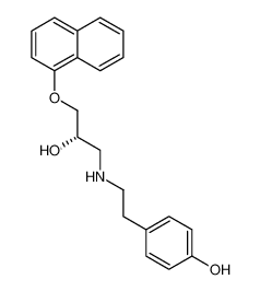 (S)-4-(2-((2-hydroxy-3-(naphthalen-1-yloxy)propyl)amino)ethyl)phenol CAS:99396-46-0 manufacturer & supplier