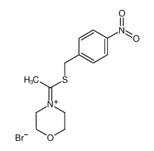 4-[1-(4-Nitro-benzylsulfanyl)-ethylidene]-morpholin-4-ium; bromide CAS:99399-23-2 manufacturer & supplier