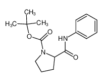 tert-butyl 2-(phenylcarbamoyl)pyrrolidine-1-carboxylate CAS:99405-61-5 manufacturer & supplier