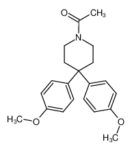 N-acetyl-4,4-bis(4-methoxyphenyl)piperidine CAS:99408-34-1 manufacturer & supplier