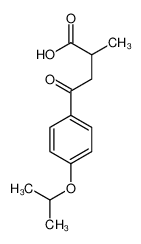 2-methyl-4-oxo-4-(4-propan-2-yloxyphenyl)butanoic acid CAS:99414-53-6 manufacturer & supplier