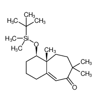 (1R,9aR)-1-((tert-butyldimethylsilyl)oxy)-7,7,9a-trimethyl-1,2,3,4,7,8,9,9a-octahydro-6H-benzo[7]annulen-6-one CAS:99416-84-9 manufacturer & supplier