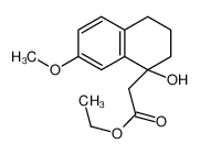 ethyl 2-(1-hydroxy-7-methoxy-3,4-dihydro-2H-naphthalen-1-yl)acetate CAS:99416-97-4 manufacturer & supplier