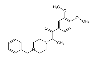 2-(4-benzyl-1-piperazinyl)-3',4'-dimethoxypropiophenone CAS:99417-39-7 manufacturer & supplier