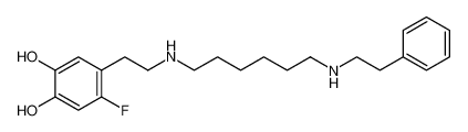 4-fluoro-5-(2-((6-(phenethylamino)hexyl)amino)ethyl)benzene-1,2-diol CAS:99426-73-0 manufacturer & supplier