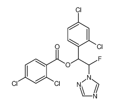 1-(2,4-dichlorophenyl)-2-fluoro-2-(1H-1,2,4-triazol-1-yl)ethyl 2,4-dichlorobenzoate CAS:99428-62-3 manufacturer & supplier