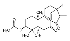 Acetic acid (4R,6S,9R,13R)-5,5,9-trimethyl-14-methylene-2,10,15-trioxo-tricyclo[11.2.1.04,9]hexadec-1(16)-en-6-yl ester CAS:99432-98-1 manufacturer & supplier