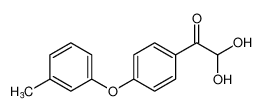 Ethanone, 2,2-dihydroxy-1-[4-(3-methylphenoxy)phenyl]- CAS:99433-58-6 manufacturer & supplier