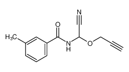 Benzamide, N-[cyano(2-propynyloxy)methyl]-3-methyl- CAS:99444-10-7 manufacturer & supplier