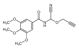 Benzamide, N-[cyano(2-propynyloxy)methyl]-3,4,5-trimethoxy- CAS:99444-16-3 manufacturer & supplier