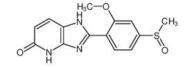 2-(2-methoxy-4-(methylsulfinyl)phenyl)-1,4-dihydro-5H-imidazo[4,5-b]pyridin-5-one CAS:99445-40-6 manufacturer & supplier