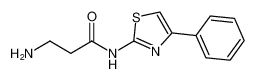 Propanamide, 3-amino-N-(4-phenyl-2-thiazolyl)- CAS:99447-02-6 manufacturer & supplier