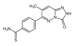 4-(7-methyl-3-oxo-2,3-dihydro-[1,2,4]triazolo[4,3-b]pyridazin-6-yl)benzothioamide CAS:99452-68-3 manufacturer & supplier